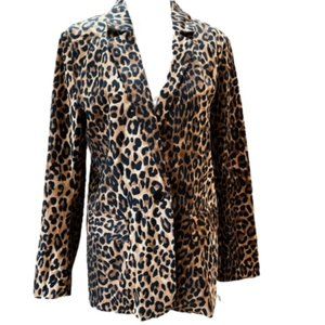 Lucy Paris  Animal Print Jacket